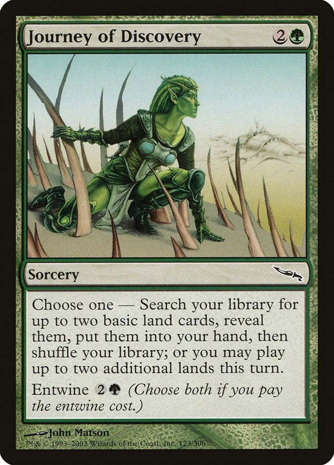 Journey of Discovery (123) [MRD] - MTG Single