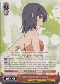 Sense of Liberation Suruga Kanbaru (24050) [NM/S24] - Weiss Schwarz Single