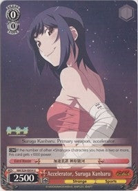 Accelerator Suruga Kanbaru (24054) [NM/S24] - Weiss Schwarz Single