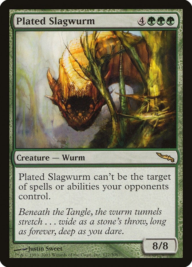 Plated Slagwurm (127) [MRD] - MTG Single