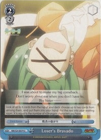 Loser’s Bravado (24079) [NM/S24] - Weiss Schwarz Single