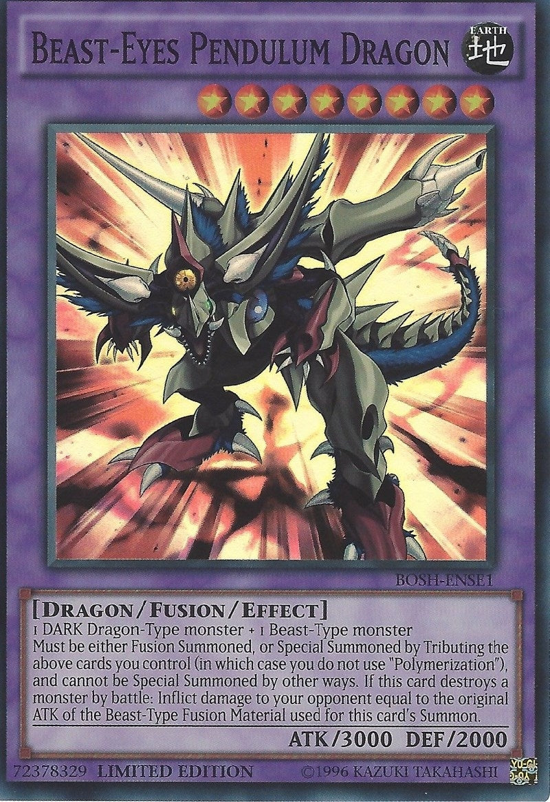 Beast-Eyes Pendulum Dragon (1) (BOSH) - YuGiOh Single