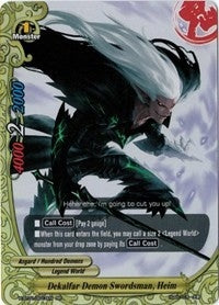 Dekalfar Demon Swordsman Heim (10013) [H-BT01] - Future Card BuddyFight Single