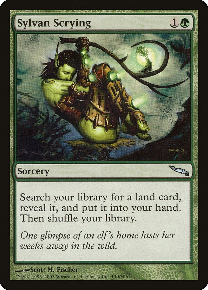 Sylvan Scrying (130) [MRD] - MTG Single