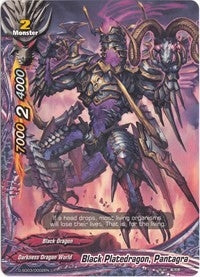 Black Platedragon Pentagra (30002) [D-TD03] - Future Card BuddyFight Single