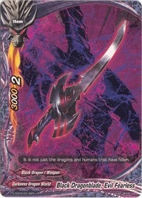 Black Dragonblade Evil Fearless (30016) [D-TD03] - Future Card BuddyFight Single