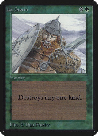 Ice Storm [LEA] - MTG Single