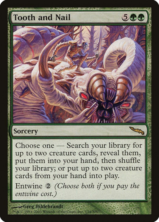 Tooth and Nail (134) [MRD] - MTG Single