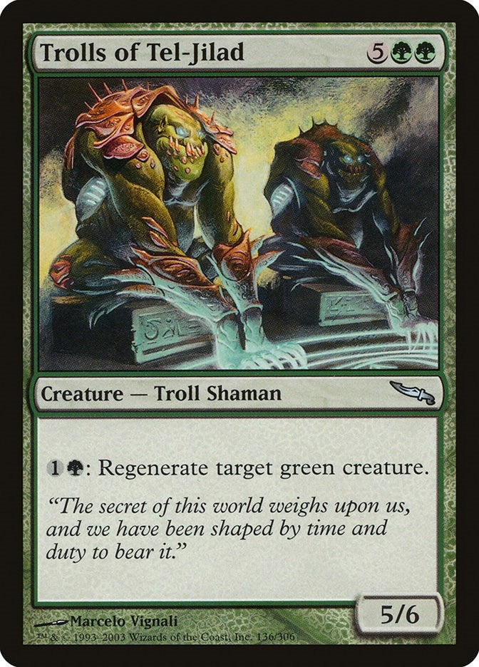 Trolls of Tel-Jilad (136) [MRD] - MTG Single