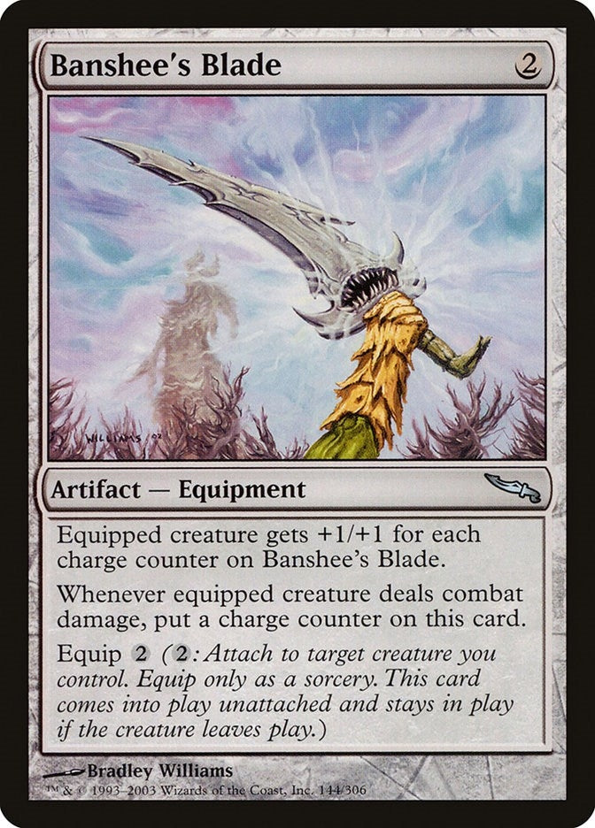 Banshee’s Blade (144) [MRD] - MTG Single
