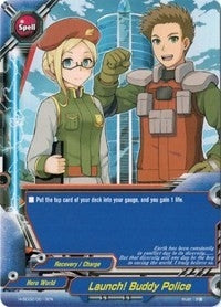 Launch! Buddy Police (20013) [H-TD02] - Future Card BuddyFight Single