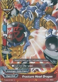 Fracture Head Dragon (20019) [EB02] - Future Card BuddyFight Single