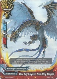 Blue Sky Knights Iron Wing Dragon (20033) [EB02] - Future Card BuddyFight Single