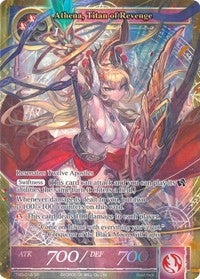Athena Titan of Revenge (Full Art) (18) [TMS] - Force of Will Single