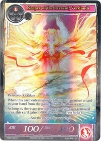 Keeper of the Present Verdandi (Full Art) (25) [TMS] - Force of Will Single