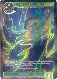 Foment of the World Tree (Full Art) (55) [TMS] - Force of Will Single