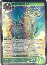 Kujata Sacred Ox (Full Art) (58) [TMS] - Force of Will Single