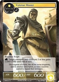 Veteran Master (17) [TMS] - Force of Will Single