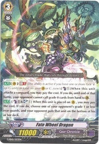 Fate Wheel Dragon (1003) [G-SD01] - Cardfight Vanguard Single
