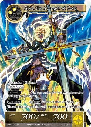 Abel the Avenger of Gods (2015030) [PRO] - Force of Will Single