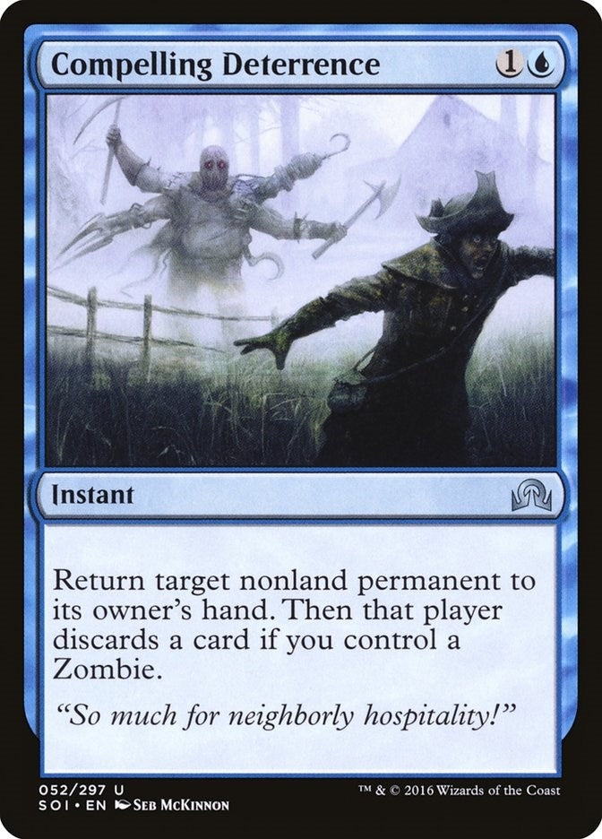 Compelling Deterrence (52) [SOI] - MTG Single