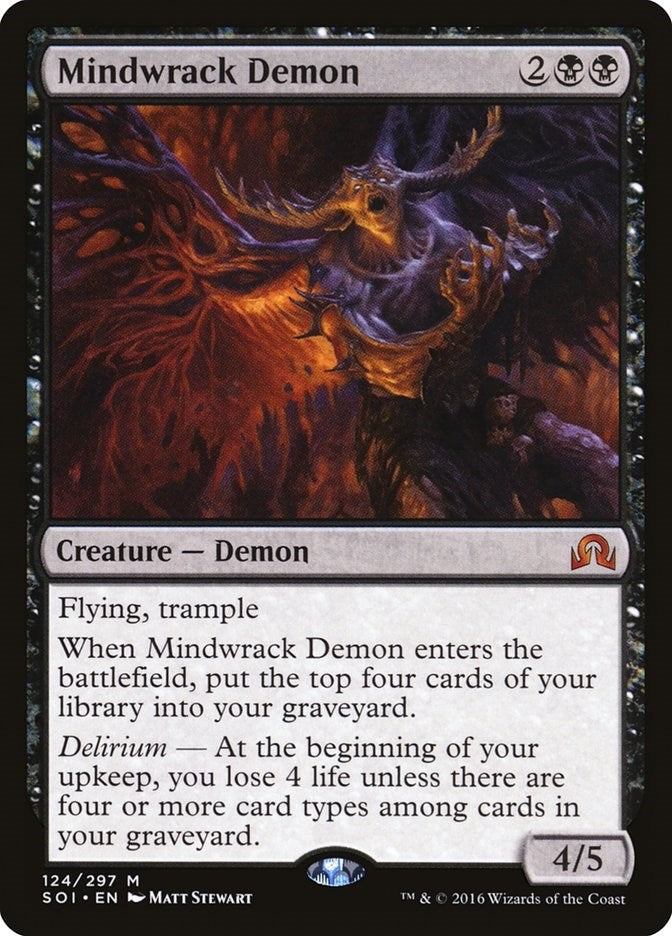 Mindwrack Demon (124) [SOI] - MTG Single