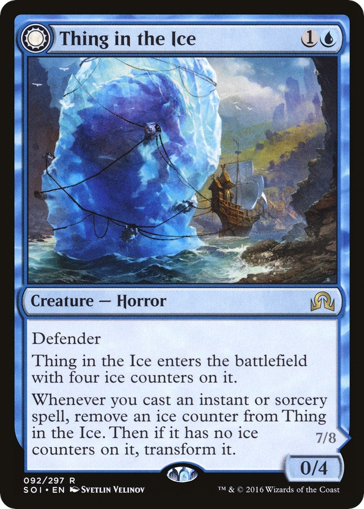 Thing in the Ice (92) [SOI] - MTG Single