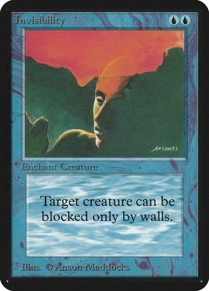 Invisibility [LEA] - MTG Single