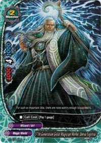 57th Generation Great Magician Merlin Unryu Togetsu (50062) [BT05] - Future Card BuddyFight Single
