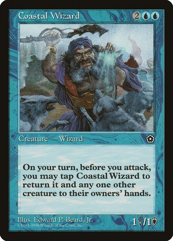 Coastal Wizard [P02] - MTG Single