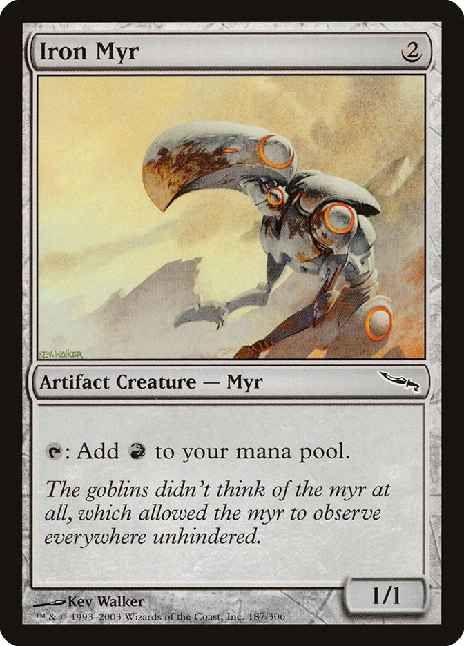 Iron Myr (187) [MRD] - MTG Single