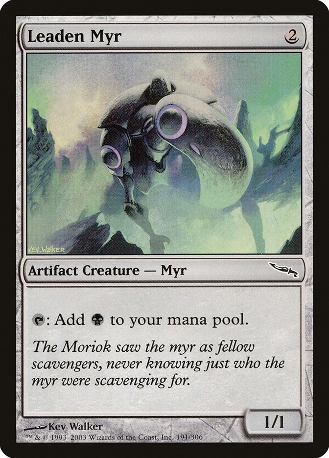 Leaden Myr (191) [MRD] - MTG Single