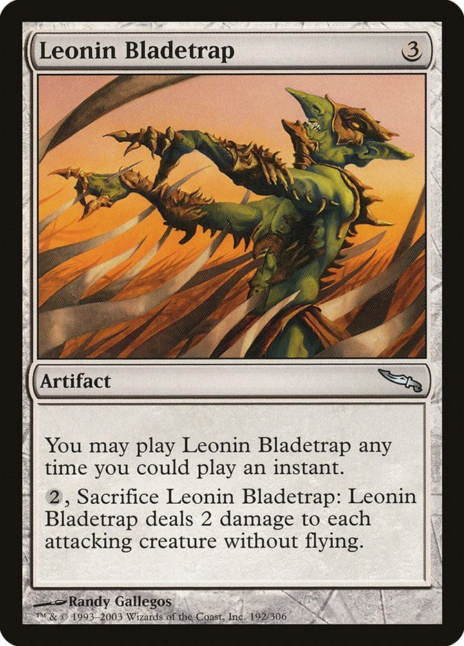 Leonin Bladetrap (192) [MRD] - MTG Single