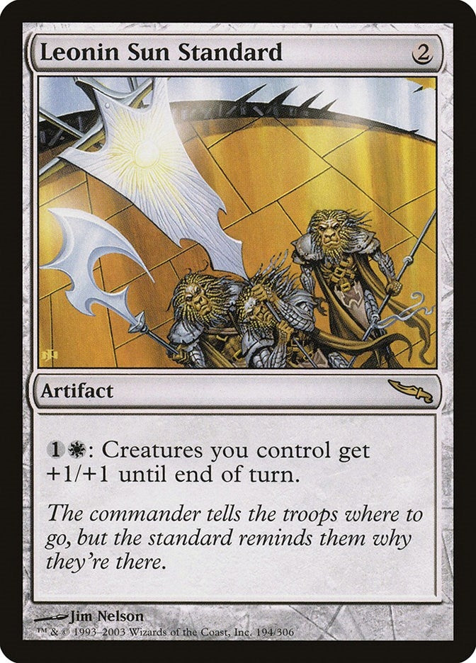 Leonin Sun Standard (194) [MRD] - MTG Single