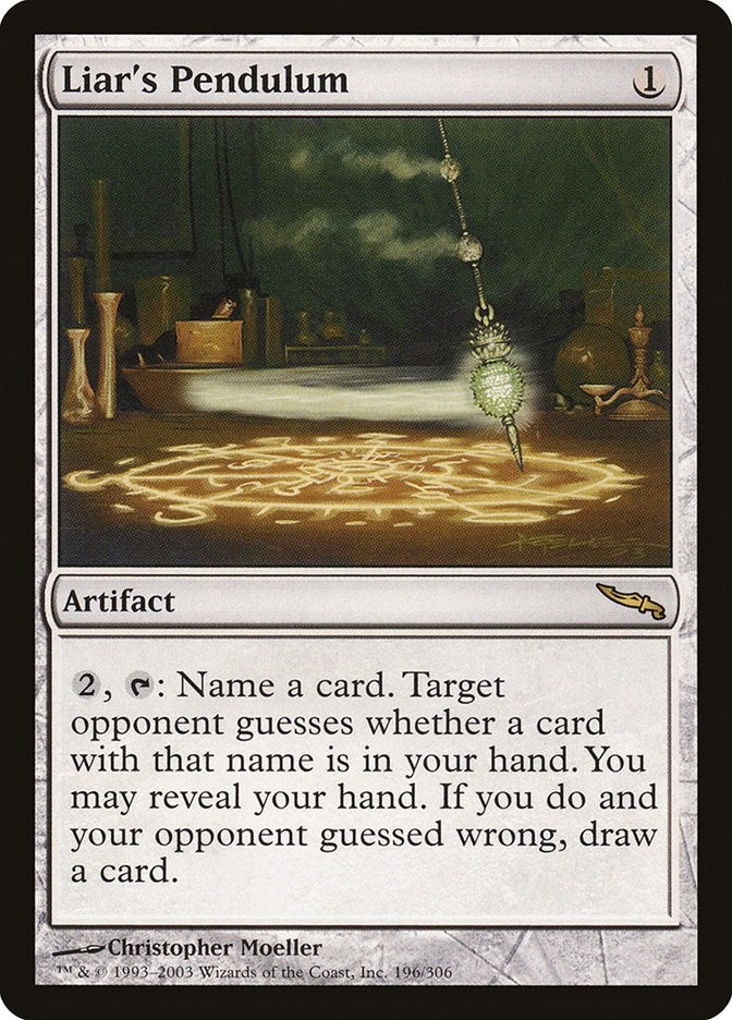 Liar’s Pendulum (196) [MRD] - MTG Single