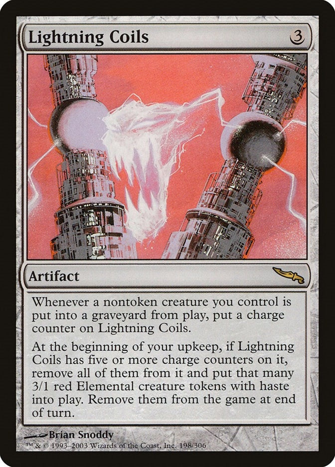 Lightning Coils (198) [MRD] - MTG Single