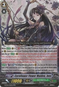 Cornflower Flower Maiden Ines (6010) [G-BT06] - Cardfight Vanguard Single