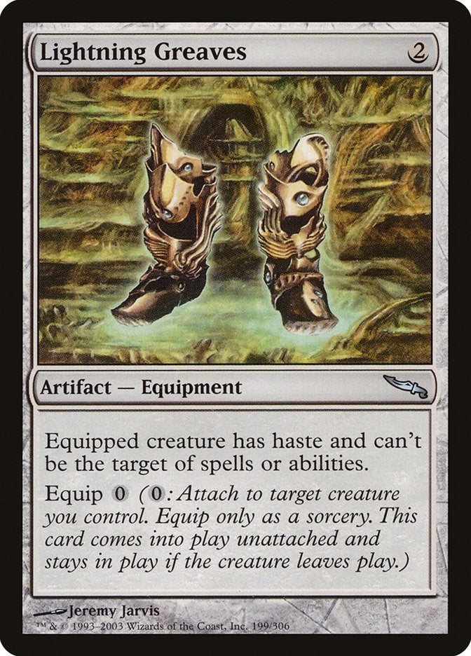 Lightning Greaves (199) [MRD] - MTG Single