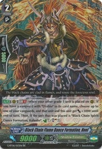 Black Chain Flame Dance Formation Hoel (6013) [G-BT06] - Cardfight Vanguard Single