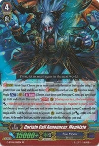 Curtain Call Announcer Mephisto (6016) [G-BT06] - Cardfight Vanguard Single