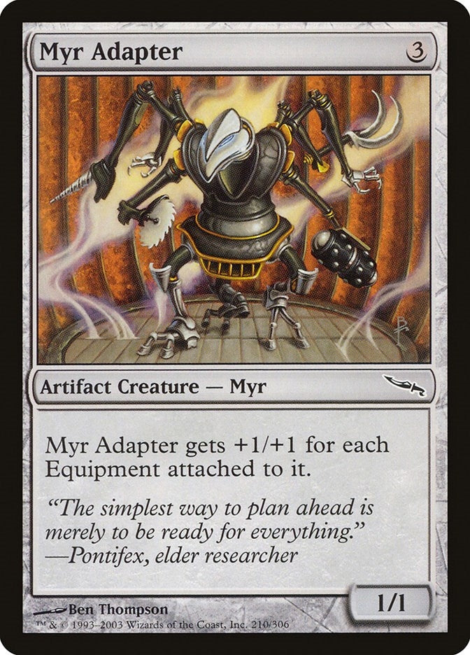 Myr Adapter (210) [MRD] - MTG Single