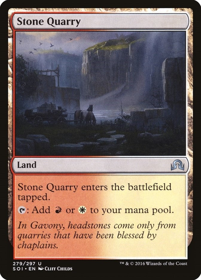Stone Quarry (279) [SOI] - MTG Single