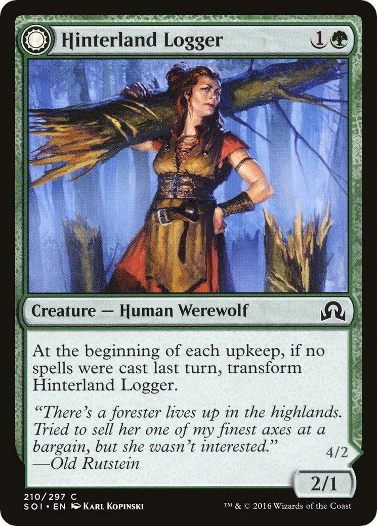 Hinterland Logger (210) [SOI] - MTG Single