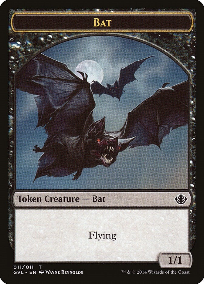 Bat Token (0) [DD3] - MTG Single