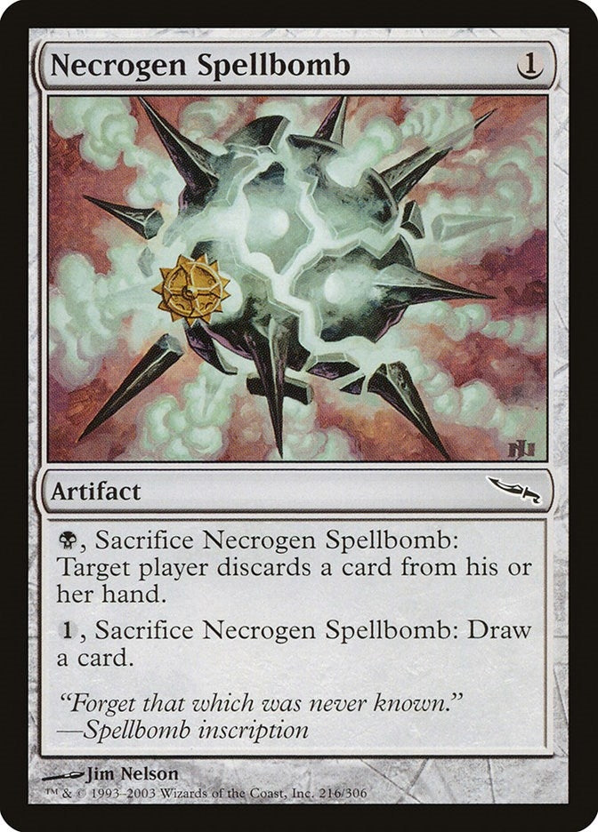 Necrogen Spellbomb (216) [MRD] - MTG Single