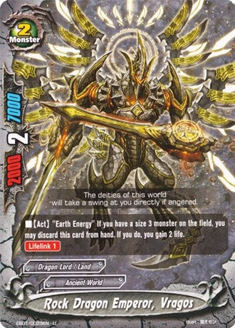 Rock Dragon Emperor Vragos (10023) [EB01] - Future Card BuddyFight Single