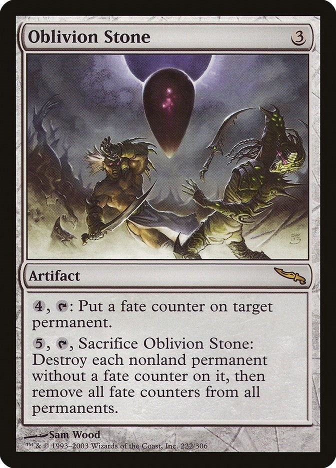 Oblivion Stone (222) [MRD] - MTG Single