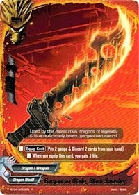 Gargantua Blade Black Smasher (40023) [BT04] - Future Card BuddyFight Single