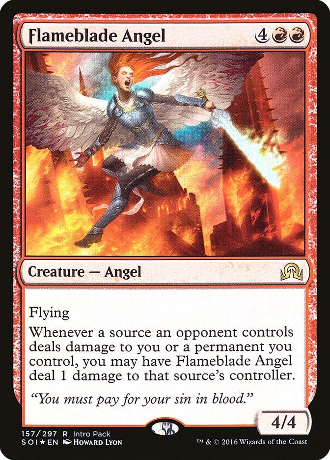 Flameblade Angel [UMP] - MTG Single