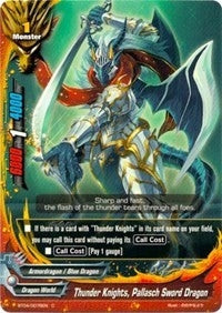 Thunder Knights Pallasch Sword Dragon (40076) [BT04] - Future Card BuddyFight Single